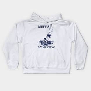 Muff's Diving School Kids Hoodie